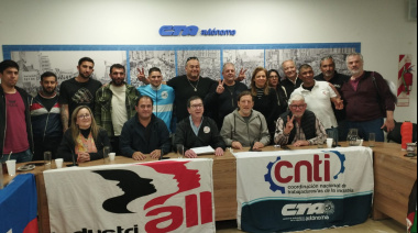 De Isasi participó del encuentro de la CNTI y llamó a “frenar la motosierra de Milei”